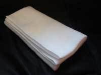 GCCF Show White Single Blanket 24" x 24"